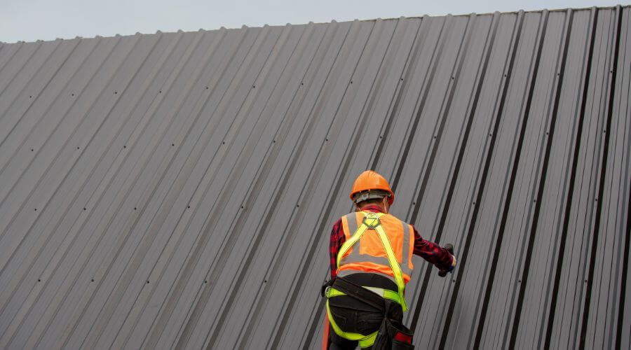 Professional metal roof installation services in Green City, MO